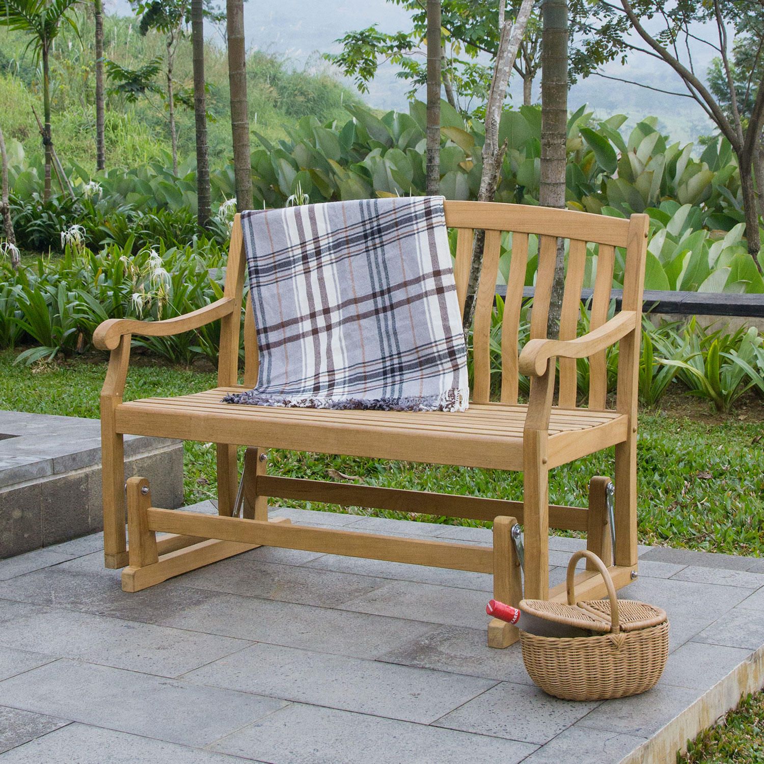 Classic Glider Benches an Iconic Addition to Your Outdoor Space