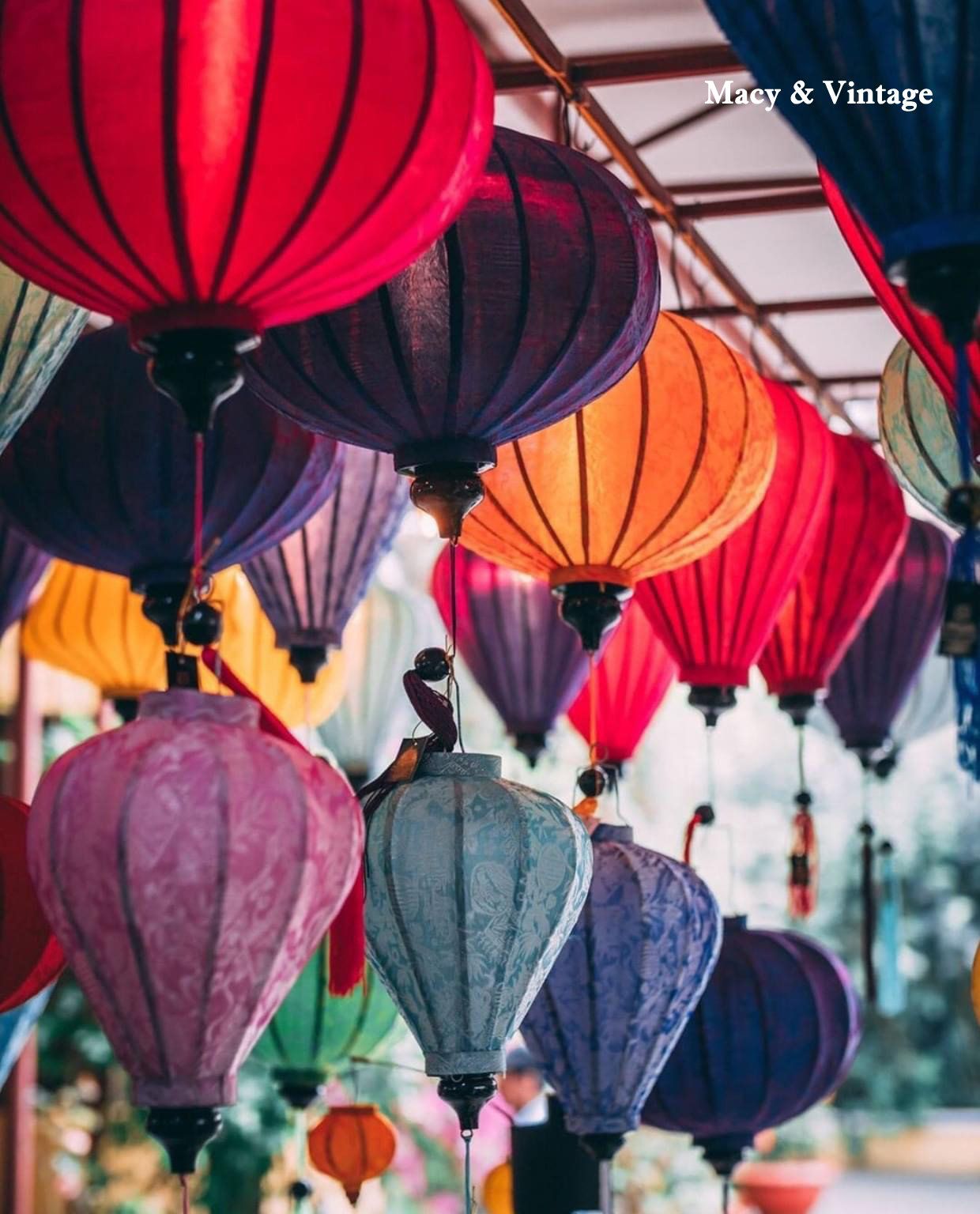 Colorful Outdoor Lanterns Bring Vibrant Light to Your Outdoor Space