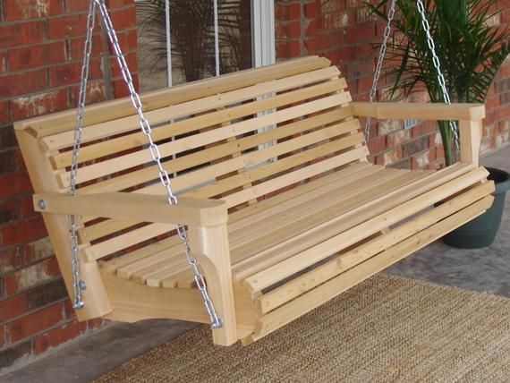 Contoured Classic Porch Swings the Perfect Addition to Your Outdoor Space