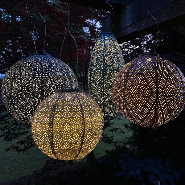 Copper Outdoor Lanterns Illuminate Your Outdoor Space