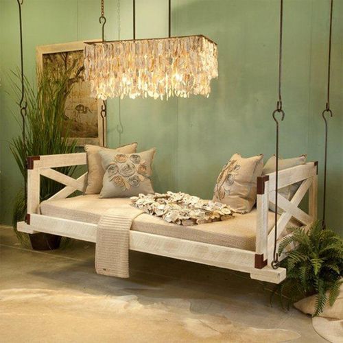 Country Style Hanging Daybed Swings – The Perfect Addition to Your Outdoor Oasis