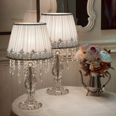 Crystal Chandelier Table Lamps: Exquisite Elegance for Any Room