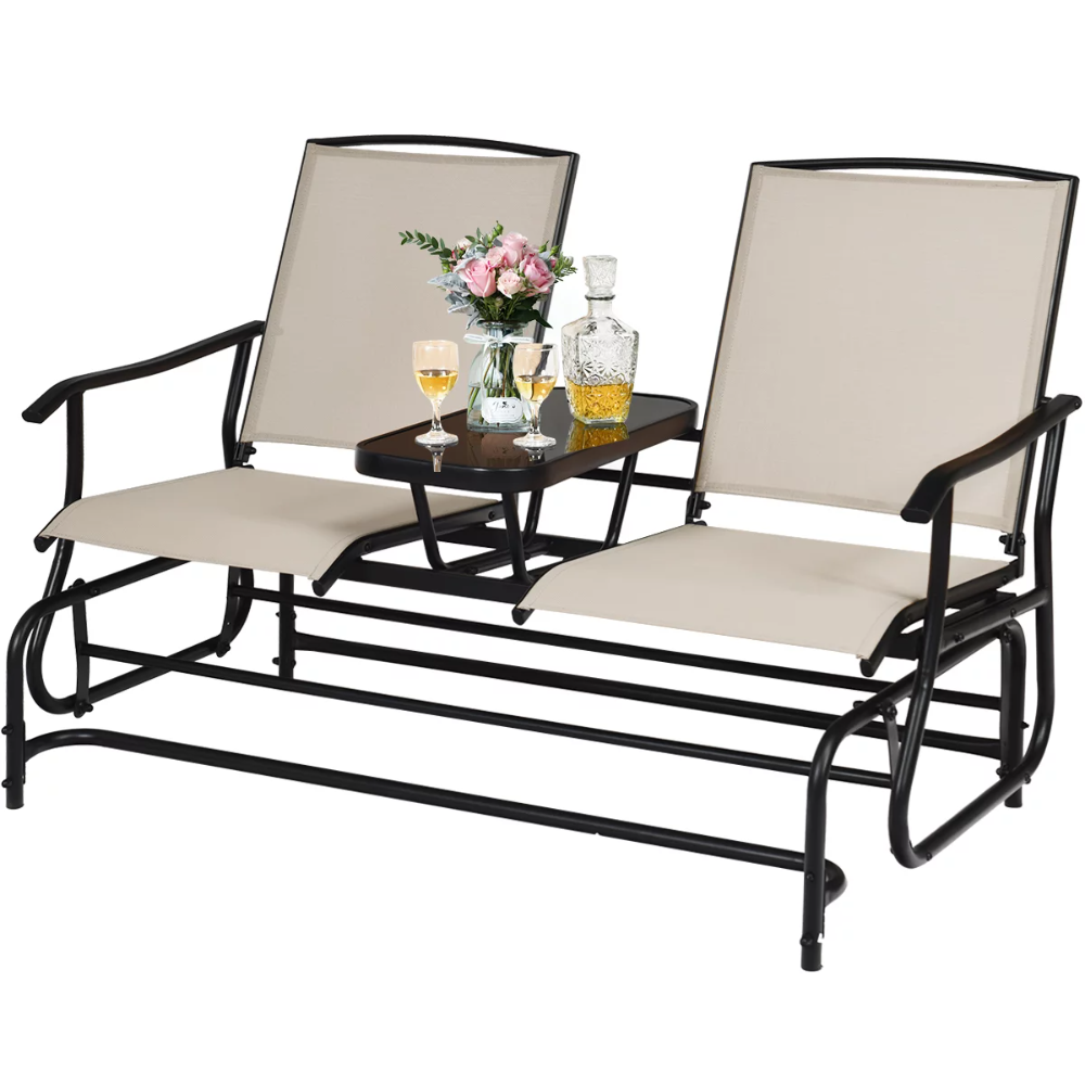 Double Glider Loveseats – the Perfect Addition to Your Outdoor Space