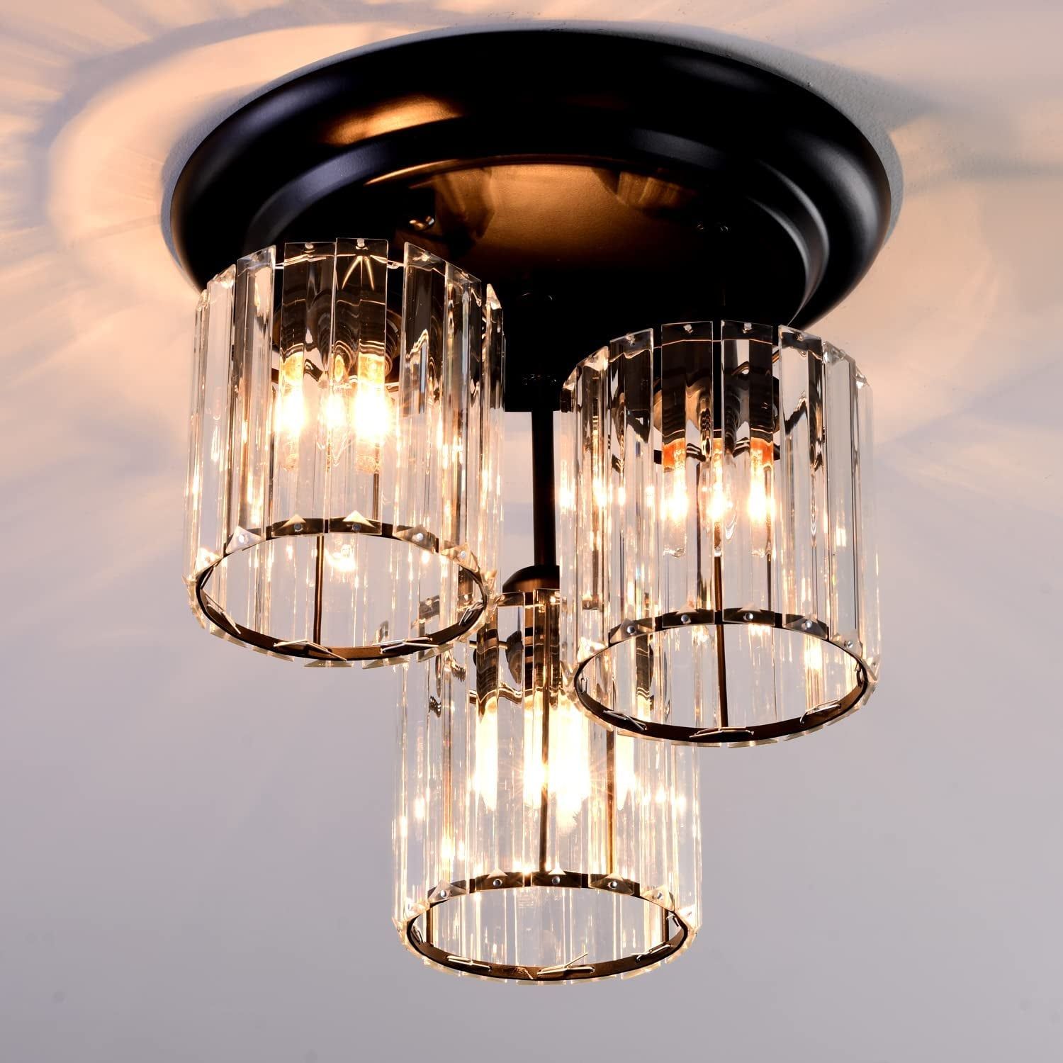 Flush Fitting Chandeliers The Perfect Light Fixture for Low Ceilings