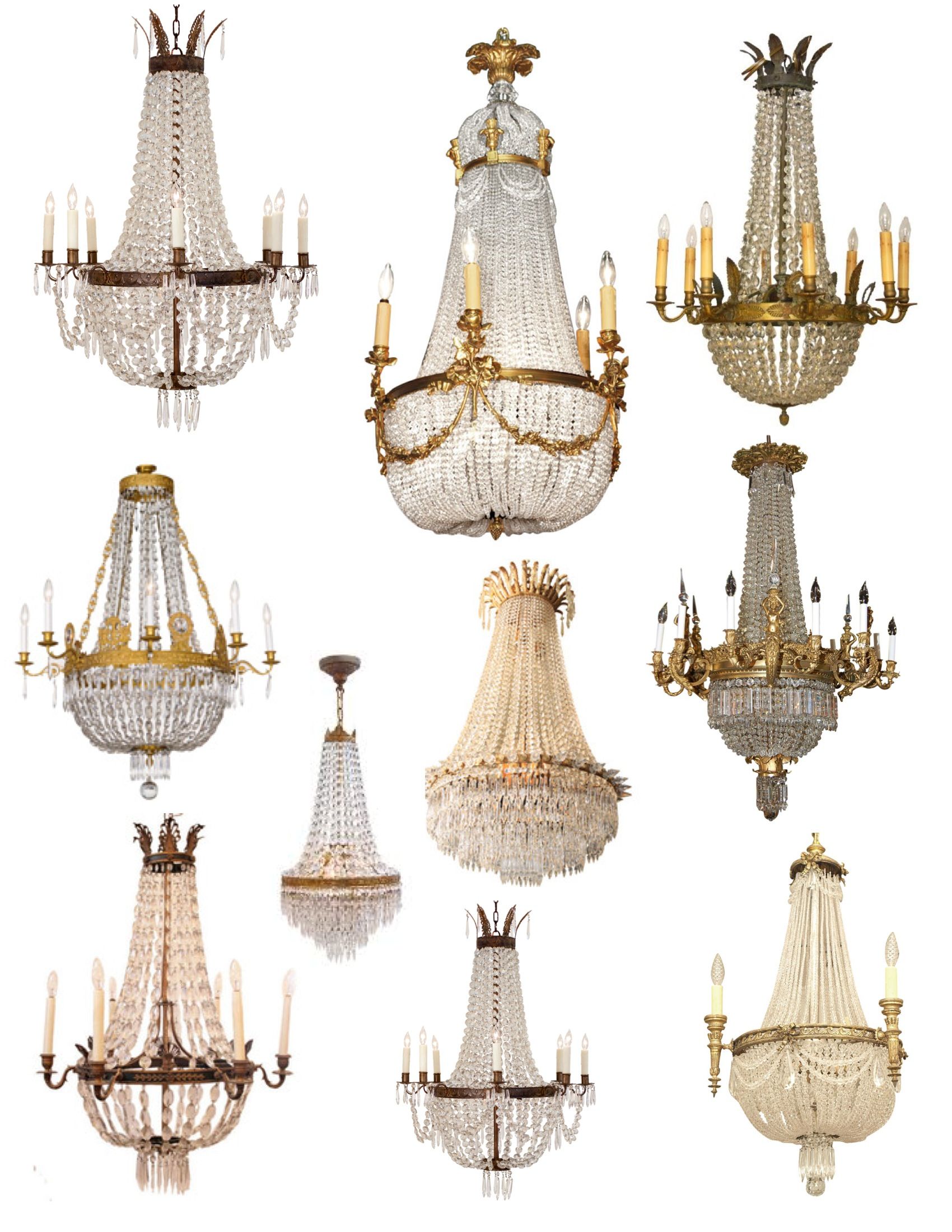 French Antique Chandeliers Adding Elegance to Any Space