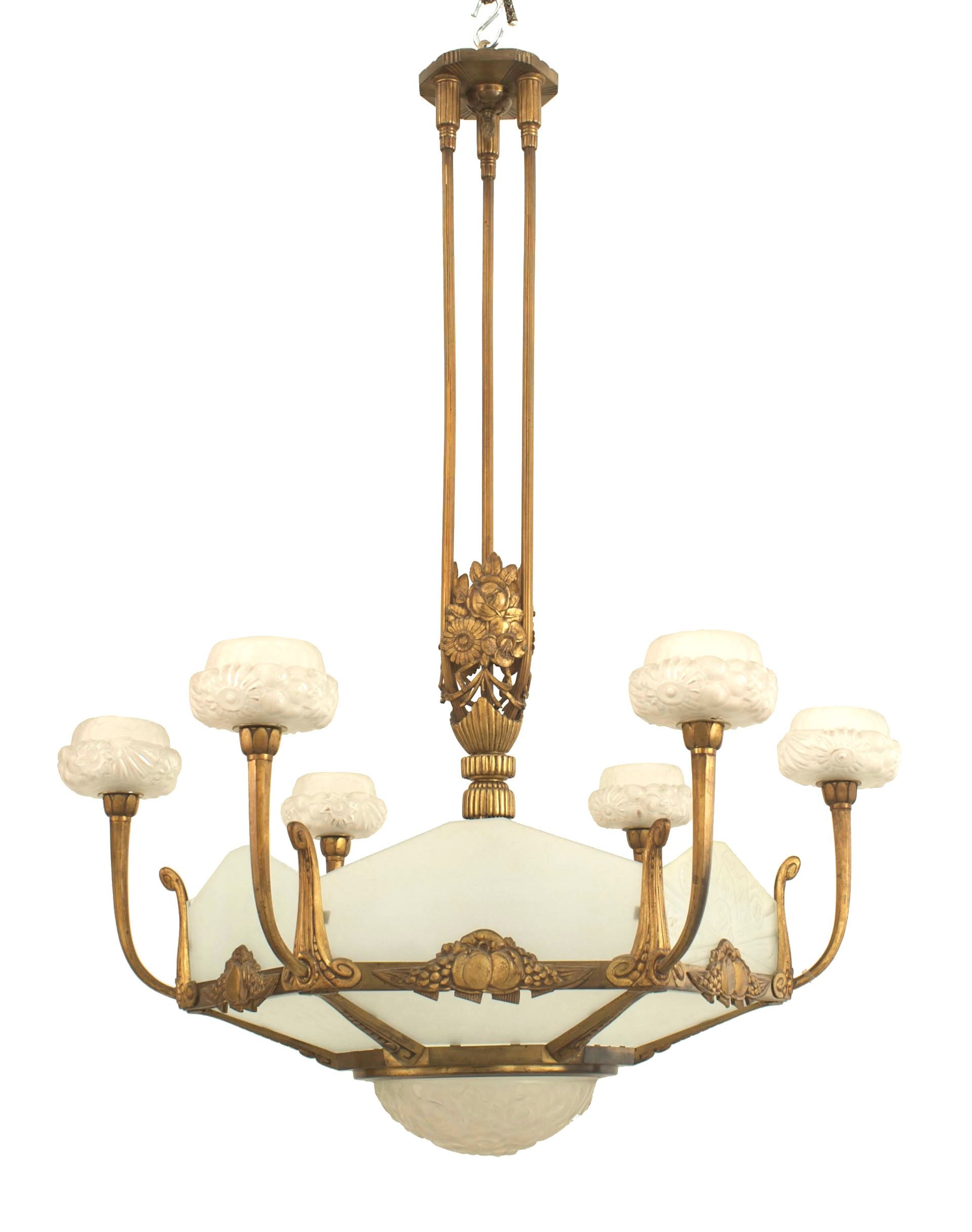 French Bronze Chandelier Adds Elegance to Any Room