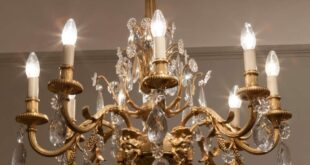 French Glass Chandelier