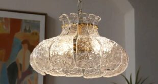 French Glass Chandelier