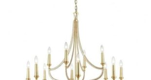 French Gold Chandelier