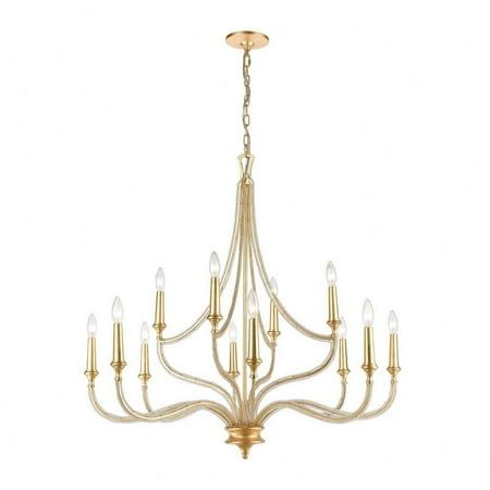 French Gold Chandelier Adds Elegance to Any Room