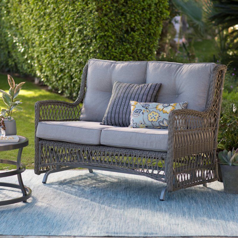 Glider Benches With Cushion: The Perfect Addition to Your Outdoor Space