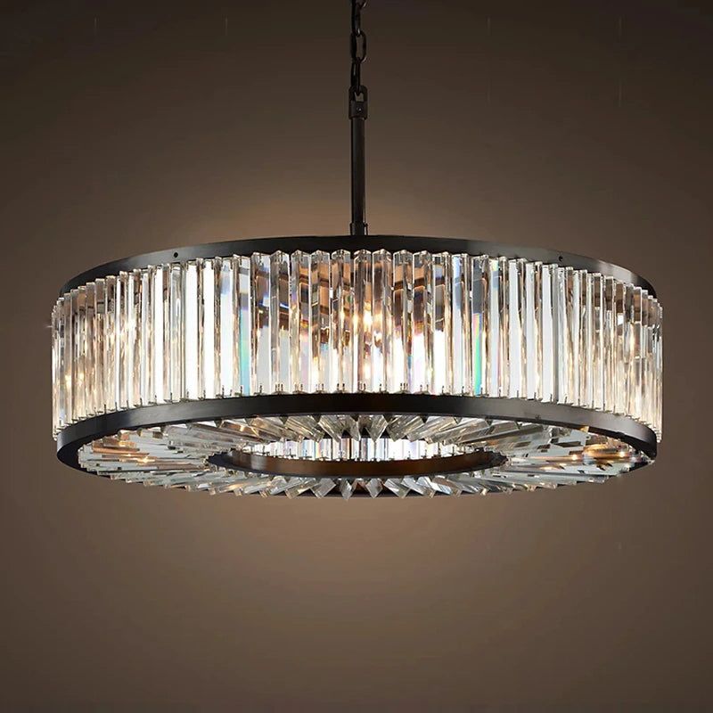 Grey Crystal Chandelier: A Modern Twist on Traditional Elegance