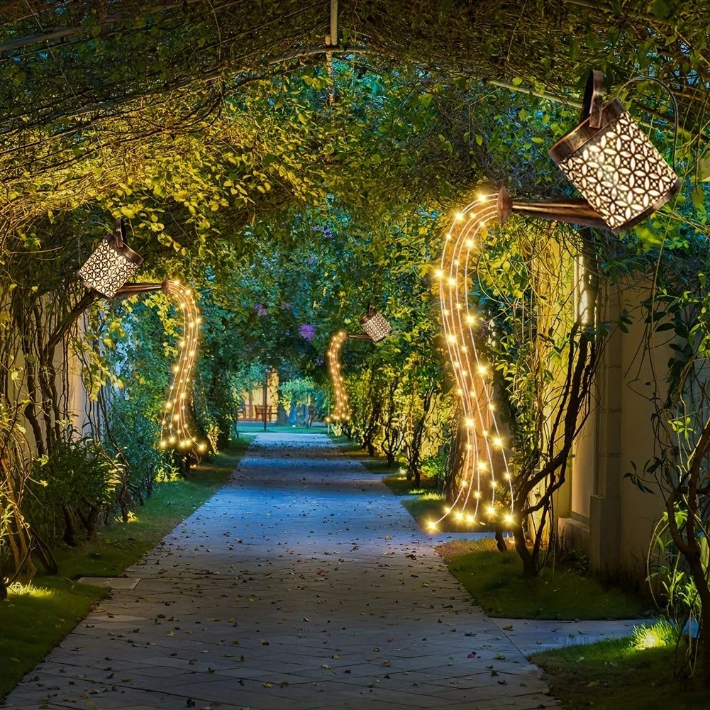 LED Outdoor Hanging Lanterns Illuminate Your Outdoor Space