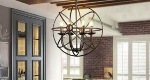 Metal Ball Candle Chandeliers