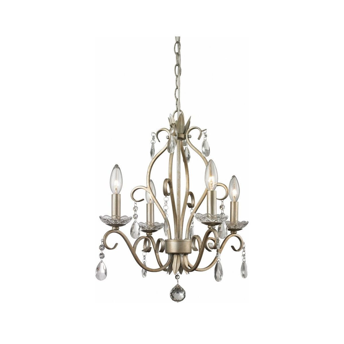 Mini Chandelier Bathroom Lighting for a Touch of Elegance