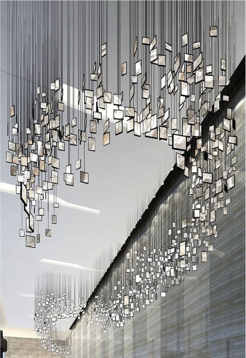 Mirror Chandelier adds elegance and glamour to any space