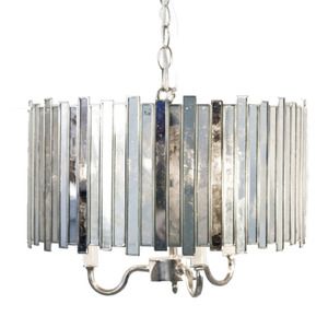 Mirrored Chandelier Adds Glamour and Elegance to Any Space