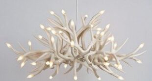 Modern Antler Chandelier