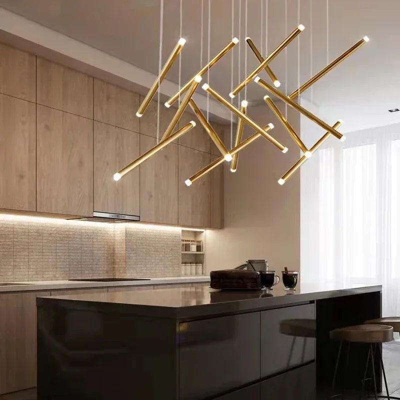 Modern Chrome Chandelier Adds Sleek Style to Any Space