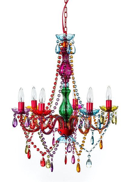 Multi Colored Gypsy Chandeliers for Vibrant Home Décor