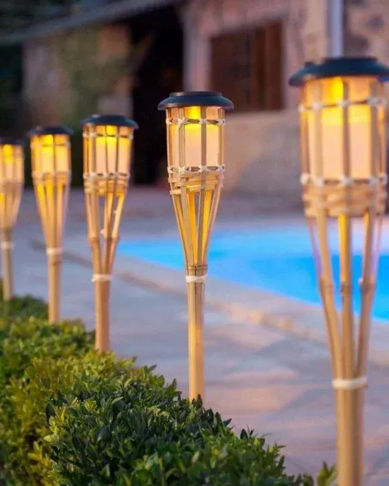 Outdoor Bamboo Lanterns Illuminate Your Outdoor Space