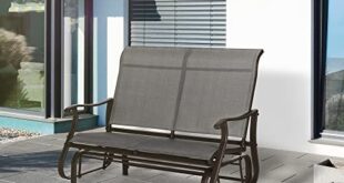 Outdoor Fabric Glider Benches