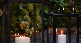 Outdoor Grey Lanterns