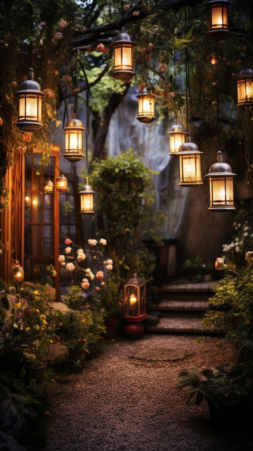 Outdoor Lanterns For Trees Illuminate Your Outdoor Space