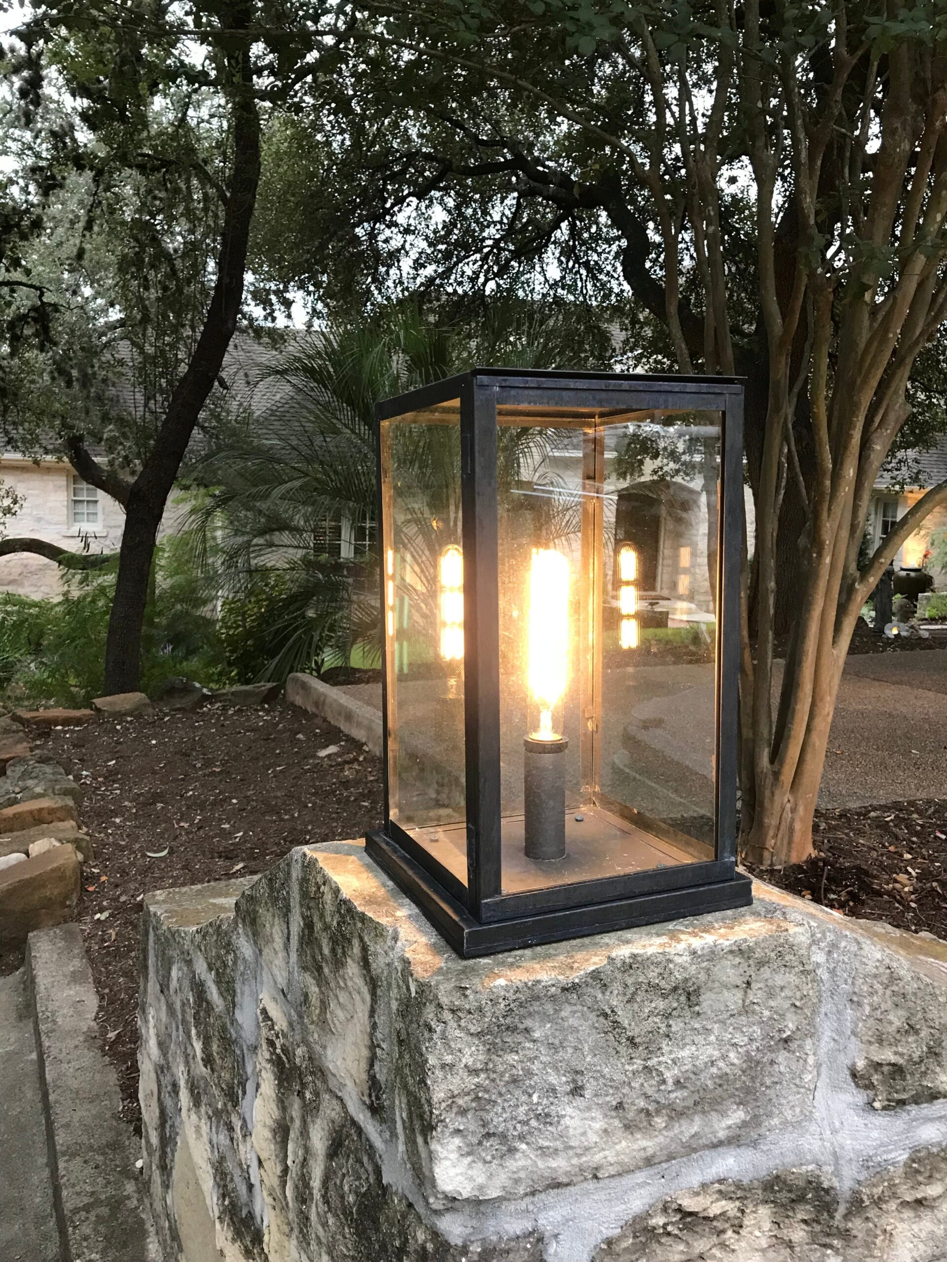 Outdoor Lanterns On Post Illuminate Your Outdoor Space