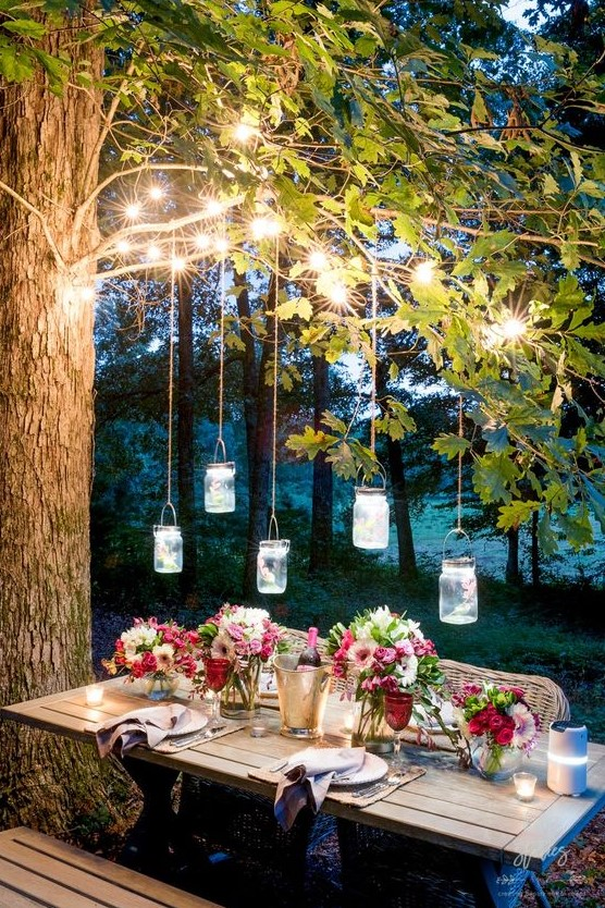 Outdoor Lanterns On String for Beautiful Outdoor Lighting