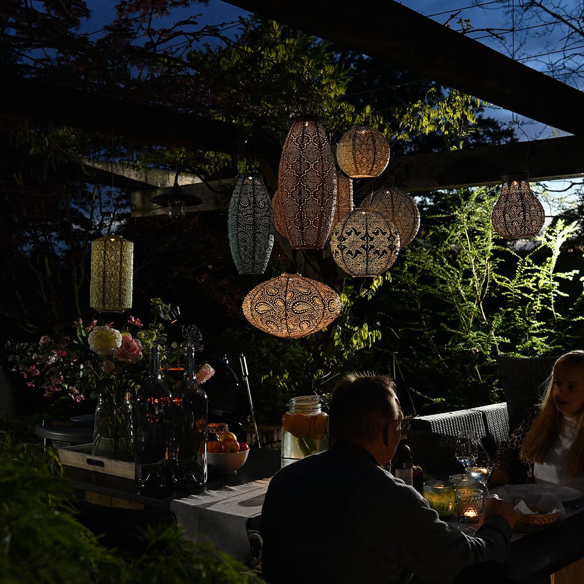 Outdoor Lanterns With Battery Illuminate the Night