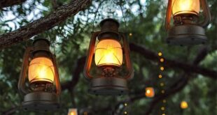 Outdoor Lanterns With Remote Control