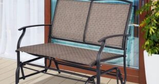 Outdoor Patio Swing Glider Benches