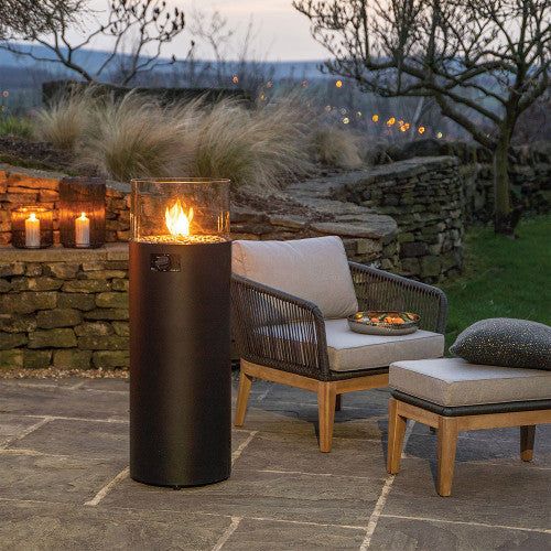 Outdoor Propane Lanterns Illuminate the Night Sky