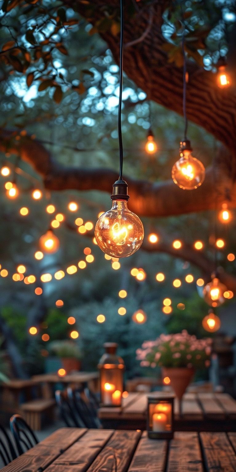 Outdoor String Lanterns the Perfect Ambiance for Any Outdoor Space