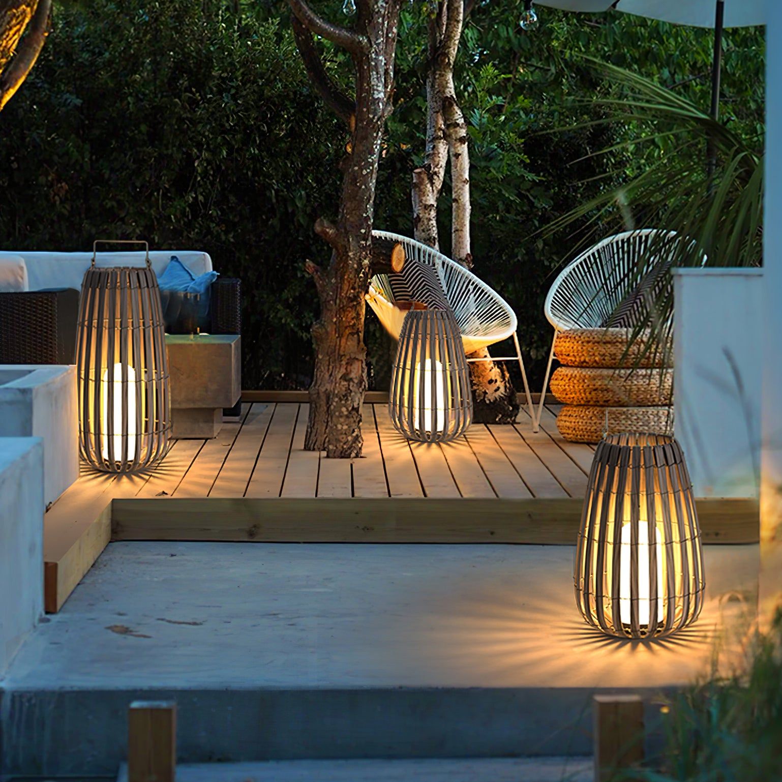 Outdoor Tropical Lanterns for a Tropical Paradise