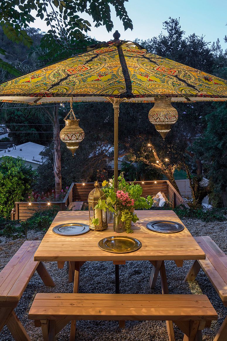 Outdoor Umbrella Lanterns Add Ambiance and Style to Your Outdoor Space