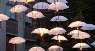Outdoor Umbrella Lanterns