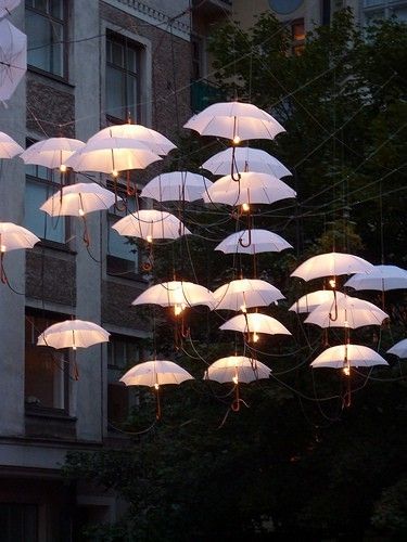 Outdoor Umbrella Lanterns Illuminate Your Outdoor Space