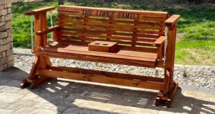 Patio Swing Glider Benches