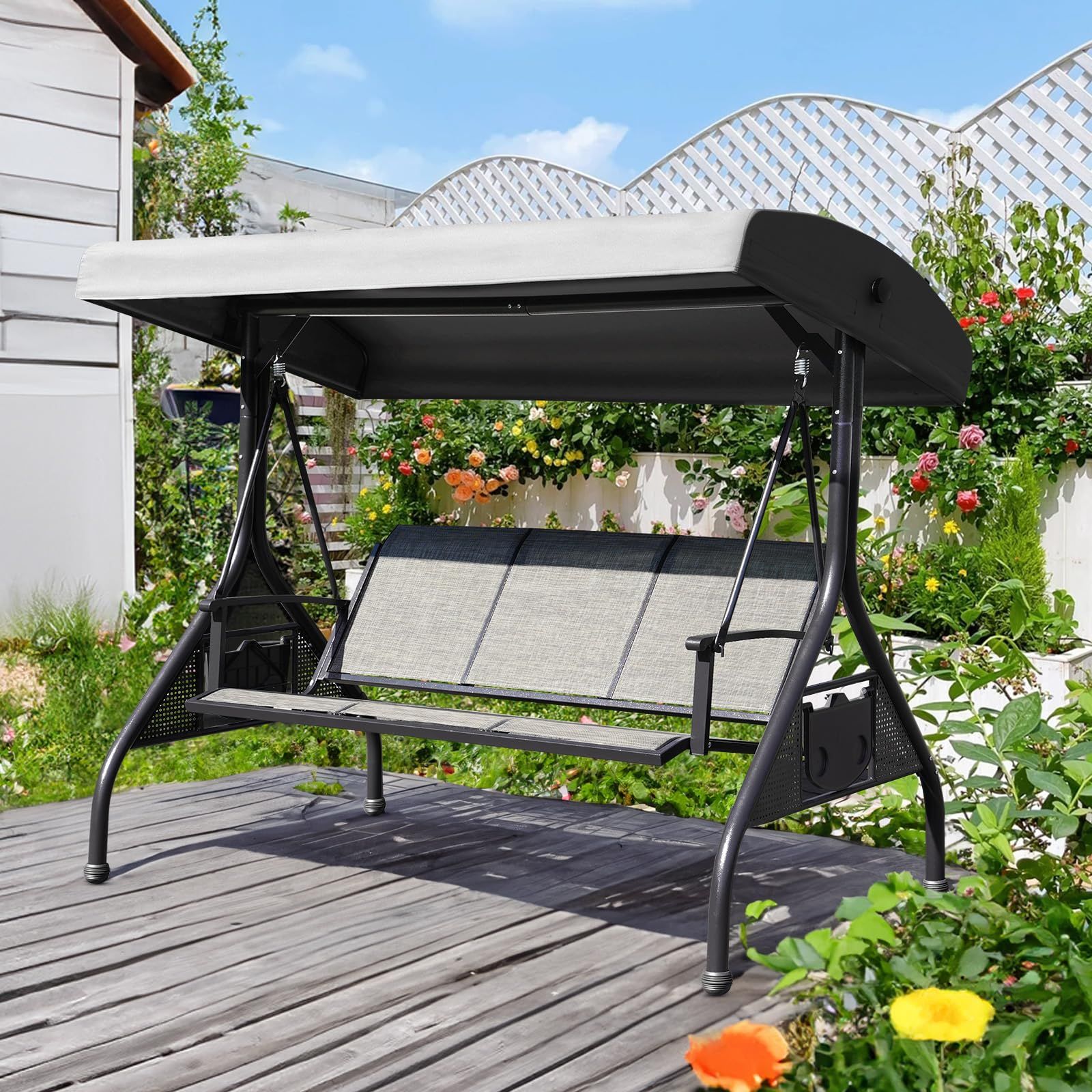 Porch Swings With Canopy: The Perfect Addition to Your Outdoor Space