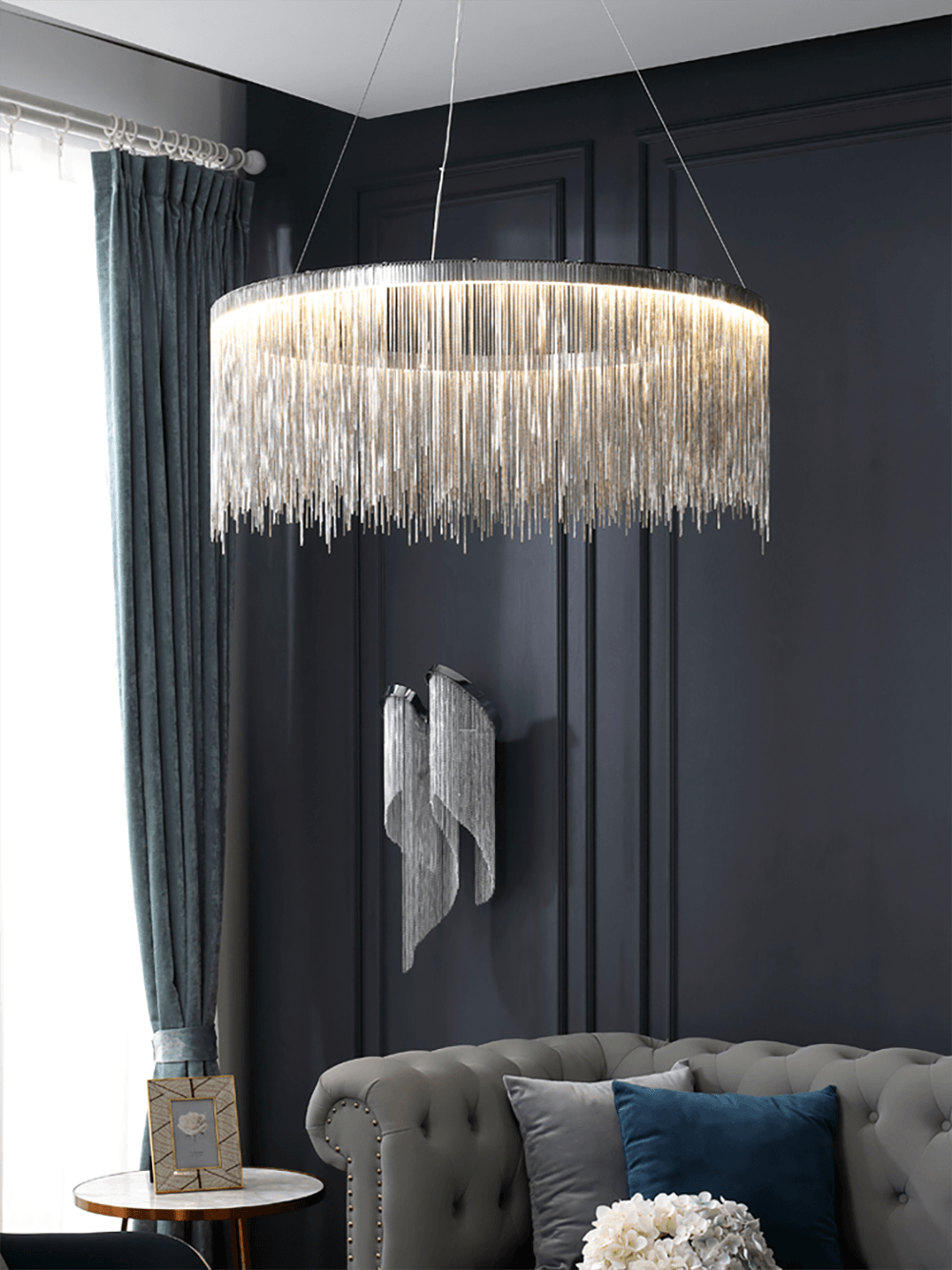 Silver Chandeliers A Stunning Addition to Any Room