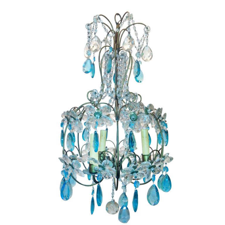 Turquoise Birdcage Chandeliers: Enhance Your Space with Elegance and Charm