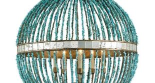 Turquoise Blue Chandeliers