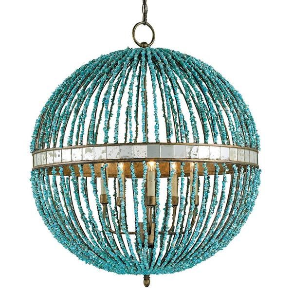 Turquoise Blue Chandeliers: Adding Elegance to Your Space