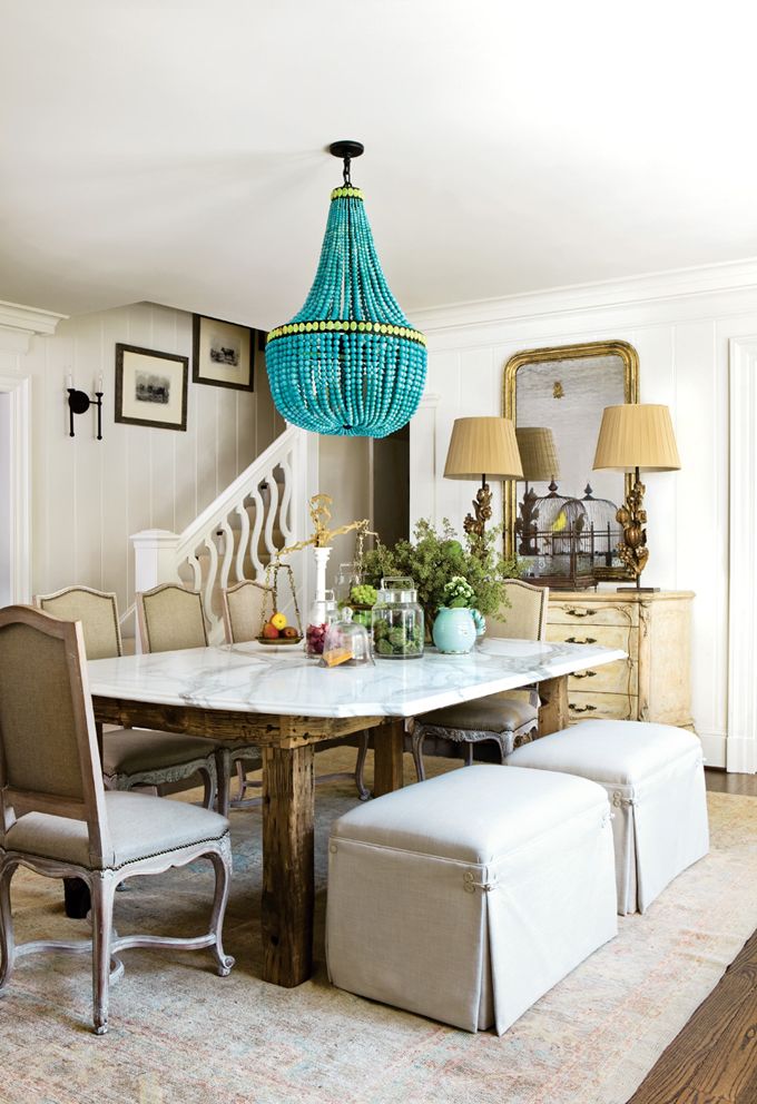 Turquoise Chandelier Lamp Shades Add Elegance to Any Room