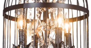 Vintage Black Chandelier