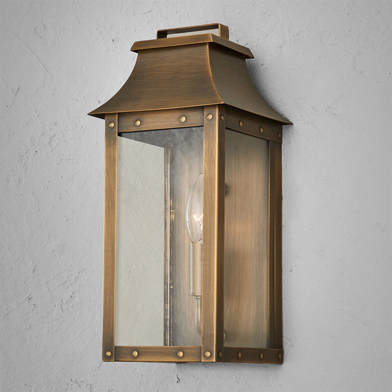 Brass Outdoor Lanterns Illuminate Your Outdoor Space