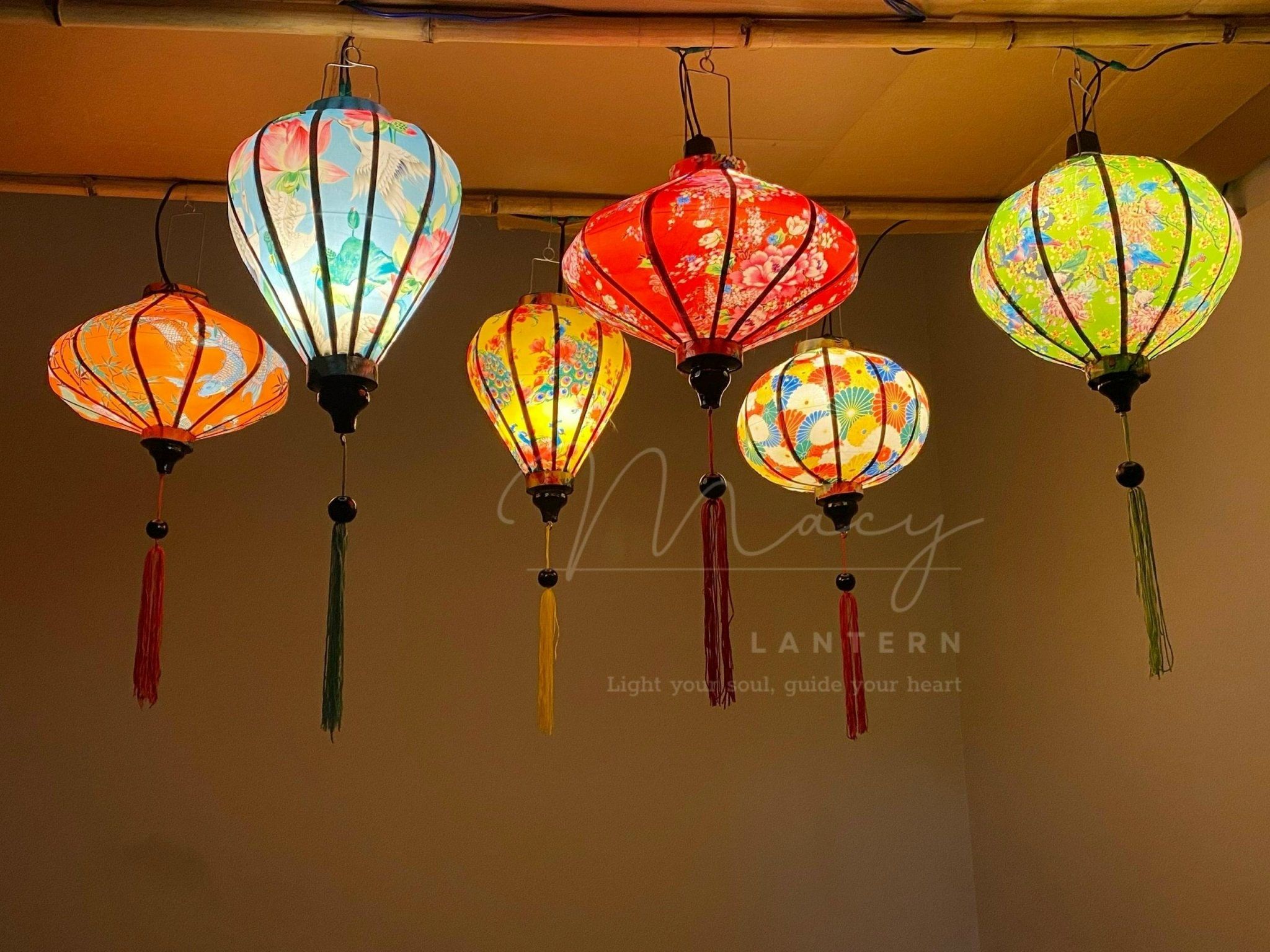 Colorful Outdoor Lanterns Brighten up Your Outdoor Space